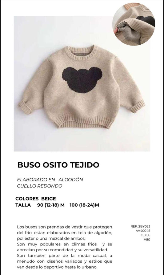 BUSO TEJIDO DE OSITO
