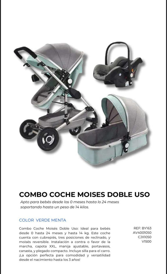 COMBO COCHE MOISES DOBLE US0