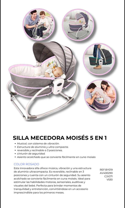 SILLA MECEDORA MOISES 5 EN 1